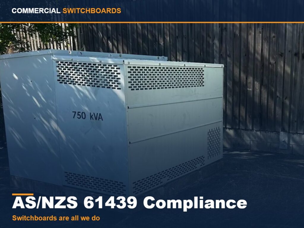 A compliant commercial switchboard built to as/nzs 61439, as/nzs 61439 switchboard compliance across brisbane and south east queensland