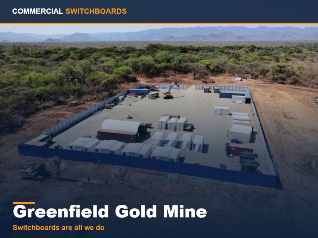 A greenfield gold mine switchboard and motor control build, greenfield mine electrical and switchboards across brisbane and south east queensland