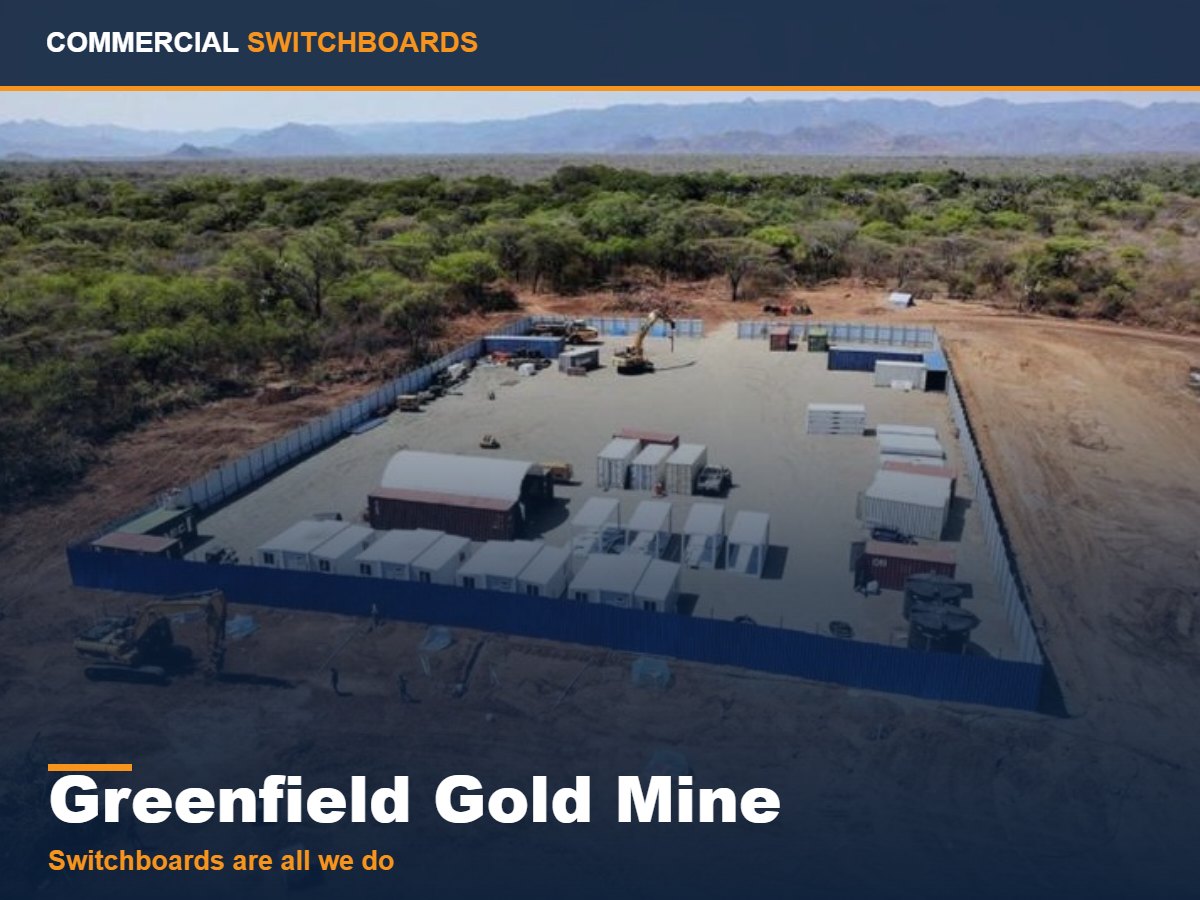 A greenfield gold mine switchboard and motor control build, Greenfield Mine Electrical and Switchboards across Brisbane and South East Queensland