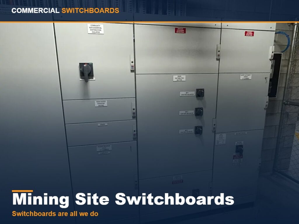 A mining site switchboard built for remote conditions, mining site switchboards across brisbane and south east queensland