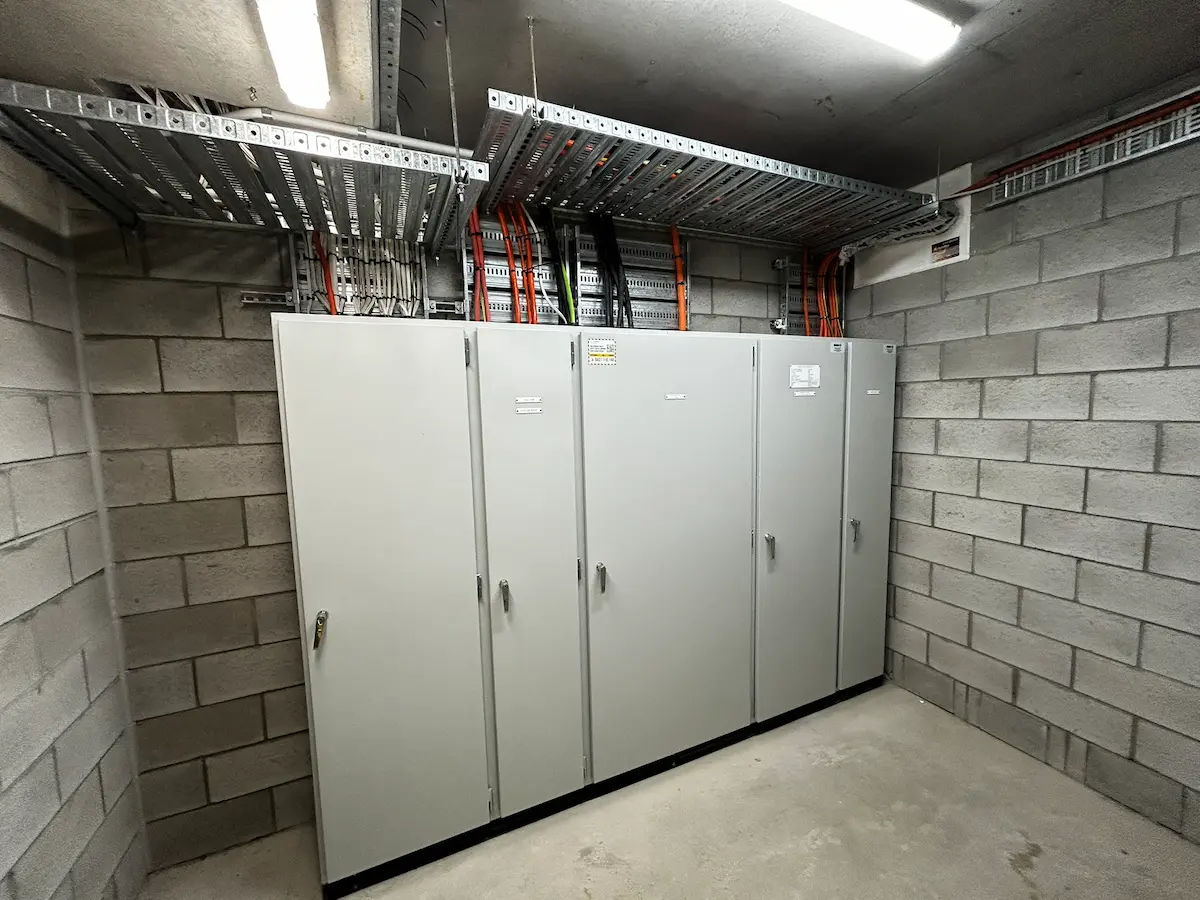 How long does a switchboard upgrade take: a commercial main switchboard being upgraded