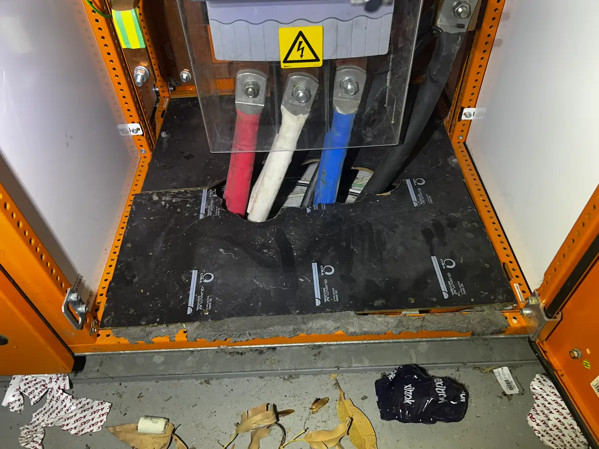 Arc flash safety: working safely on a commercial switchboard